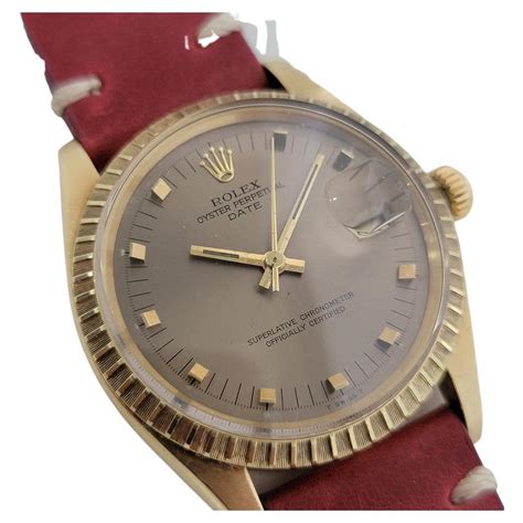 rolex damenuhr gold 1970